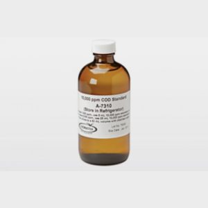A-7310棕色玻璃瓶中的10,000 ppm COD校准标准